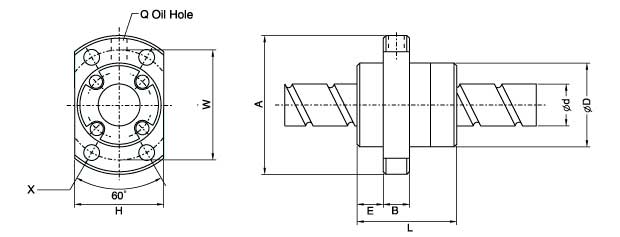 SFE1616-3、滾珠絲杠軸承