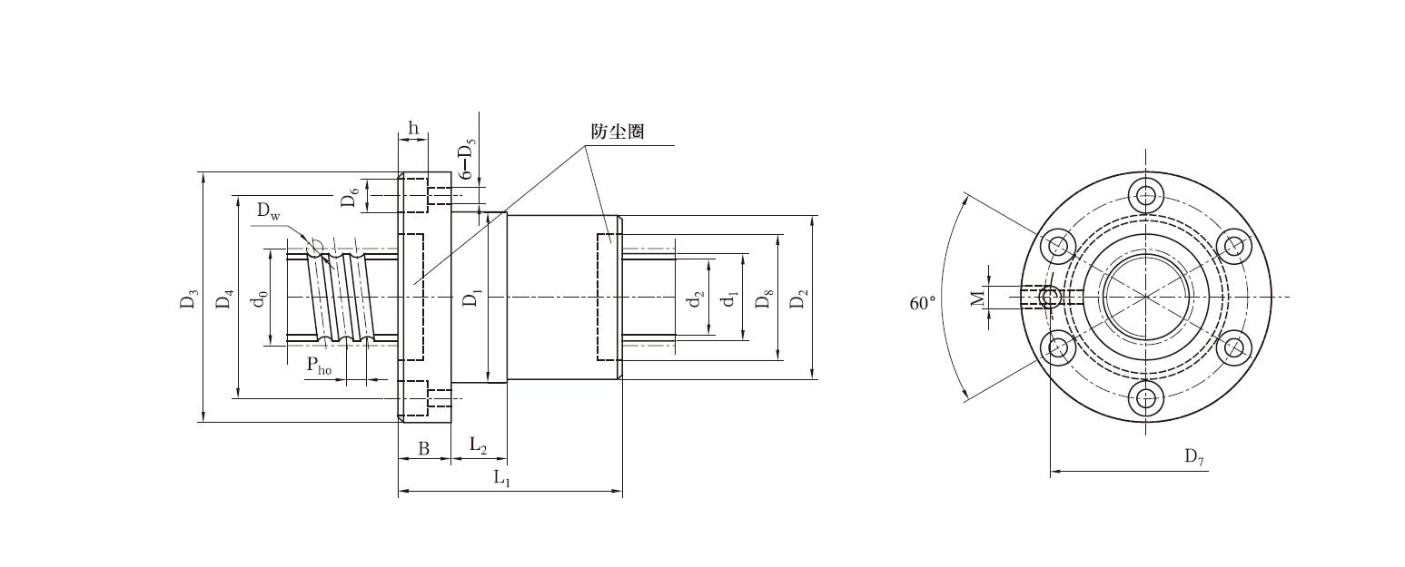 FFQ3205-2滾珠絲杠